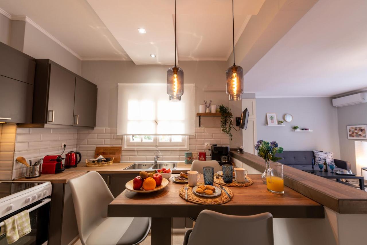 Casa Evi Corfu 1 Apartment Potamos  Ngoại thất bức ảnh