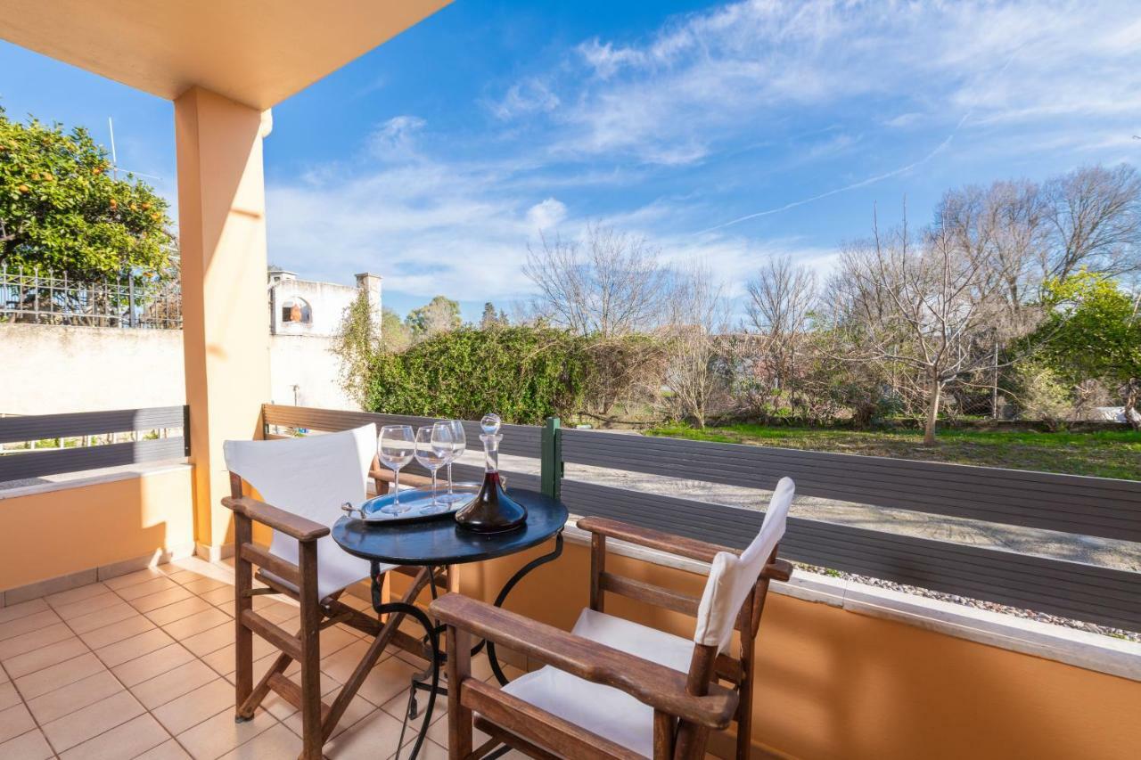 Casa Evi Corfu 1 Apartment Potamos  Ngoại thất bức ảnh